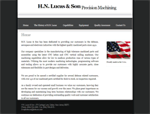 Tablet Screenshot of hnlucas.com